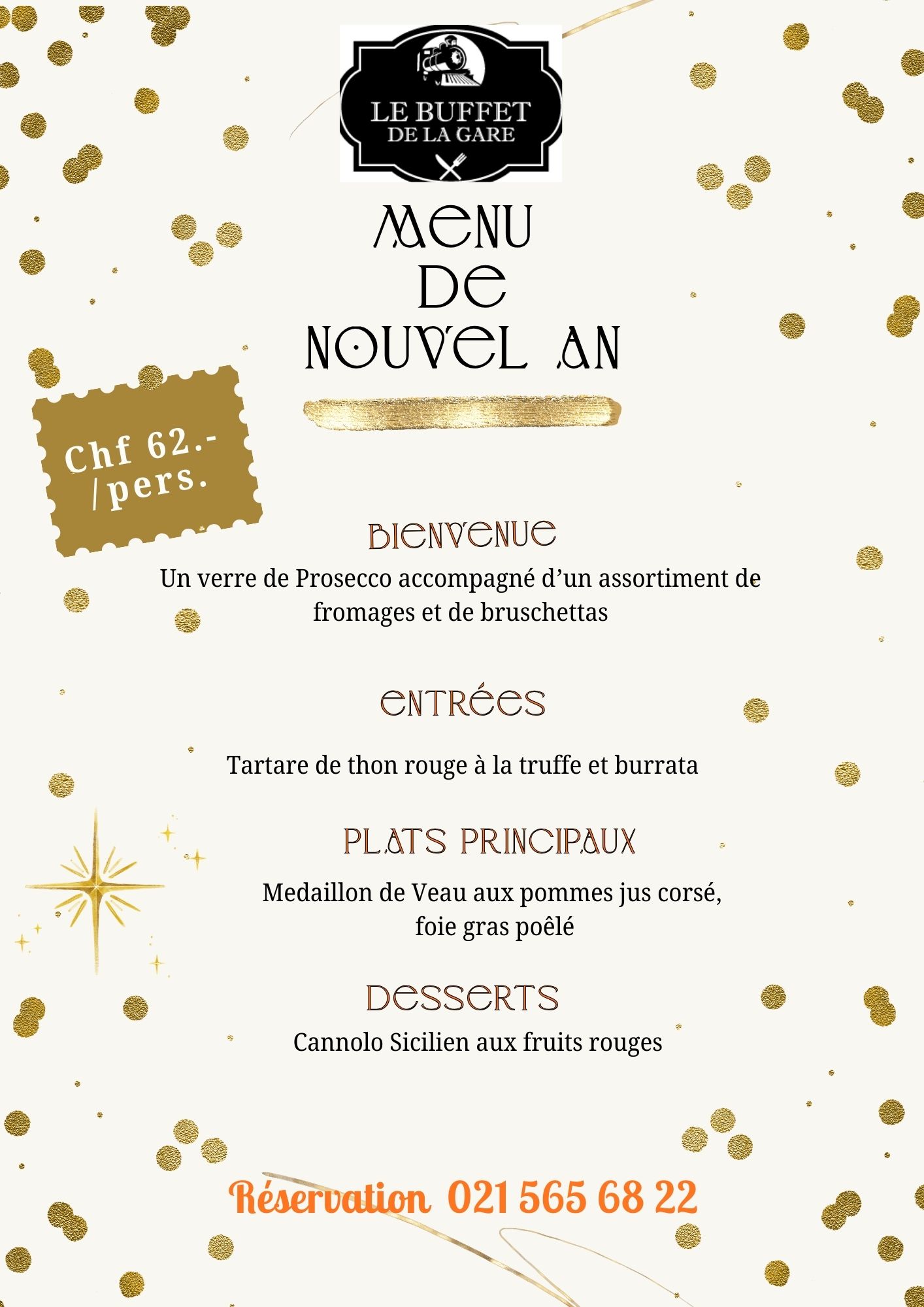 Menu de nuvel an